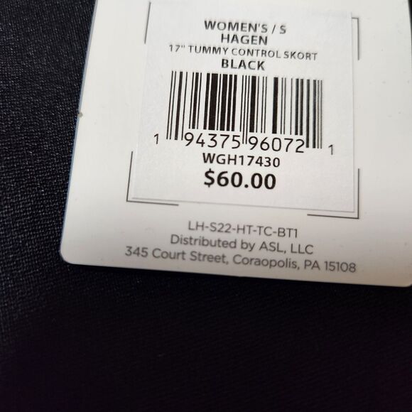 Lady Hagen Women’s Golf Skort – Small – Pull-On Tummy Control – Black – NWT - Picture 4 of 11